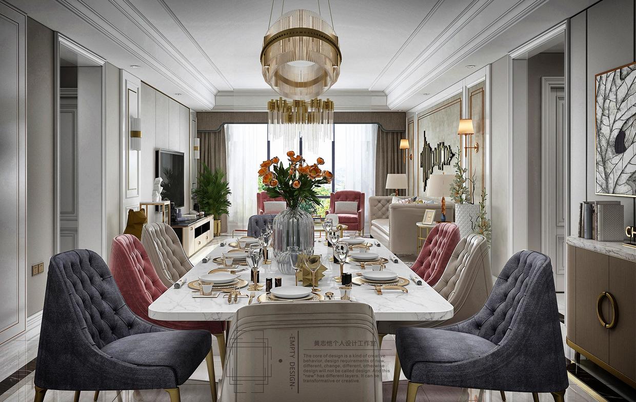 海亮滨河一号中式装修,斯为美装修公司怎么样