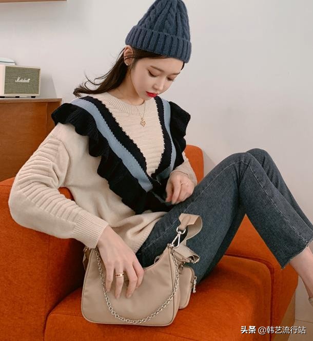 2020新春韩国毛衣款式第一波发布，一起分享编织主流最新流行趋势