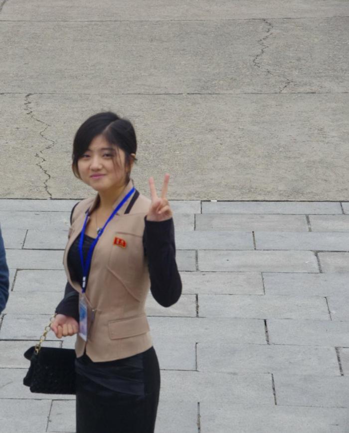朝鲜最美导游,中文最好的几位朝鲜导游美女