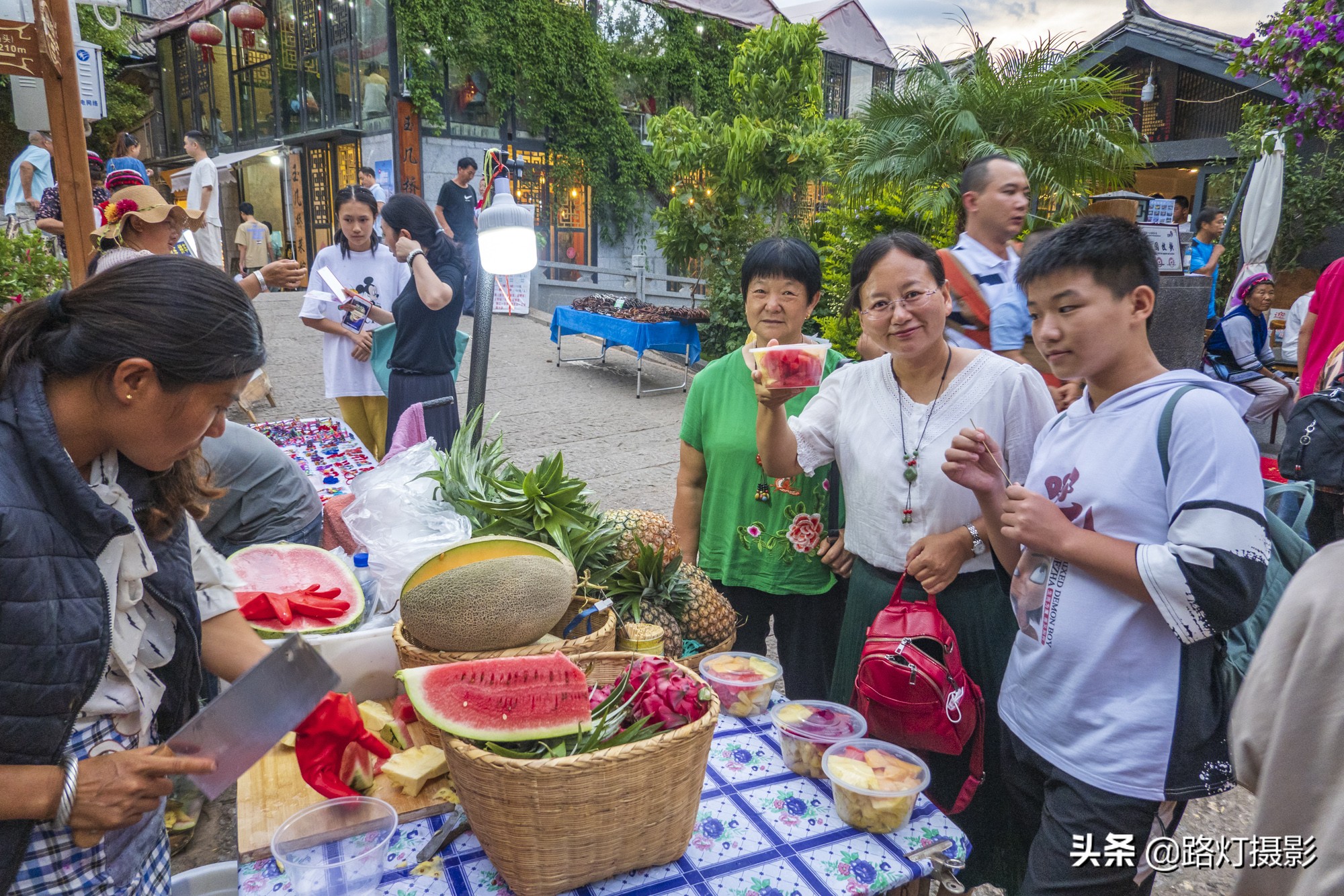双廊古镇杨丽萍太阳宫夜景,杨丽萍住的双廊古镇