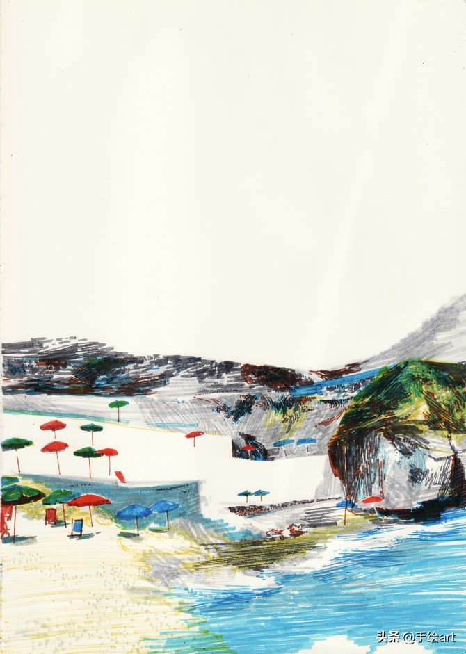 马克笔如何表现高级感,室内手绘马克笔表现技法