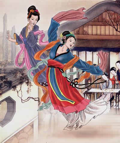 古人穿何衣服,古代人穿汉服是什么样