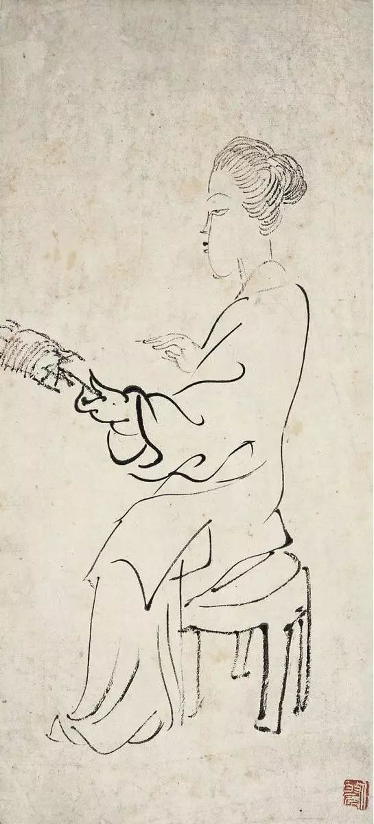 任伯年的经典高清花鸟画作品 (任伯年人物画高清图)