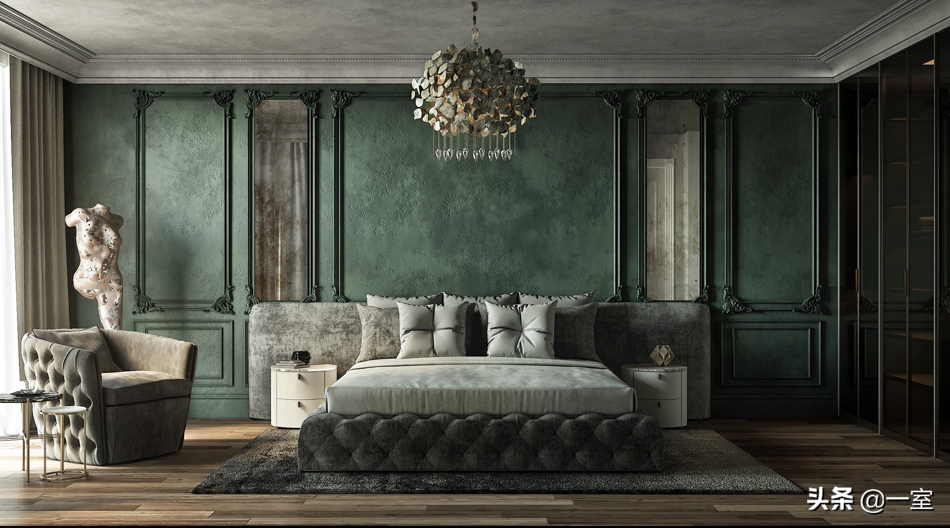 3.3米背景墙设计,客厅背景墙设计简约款