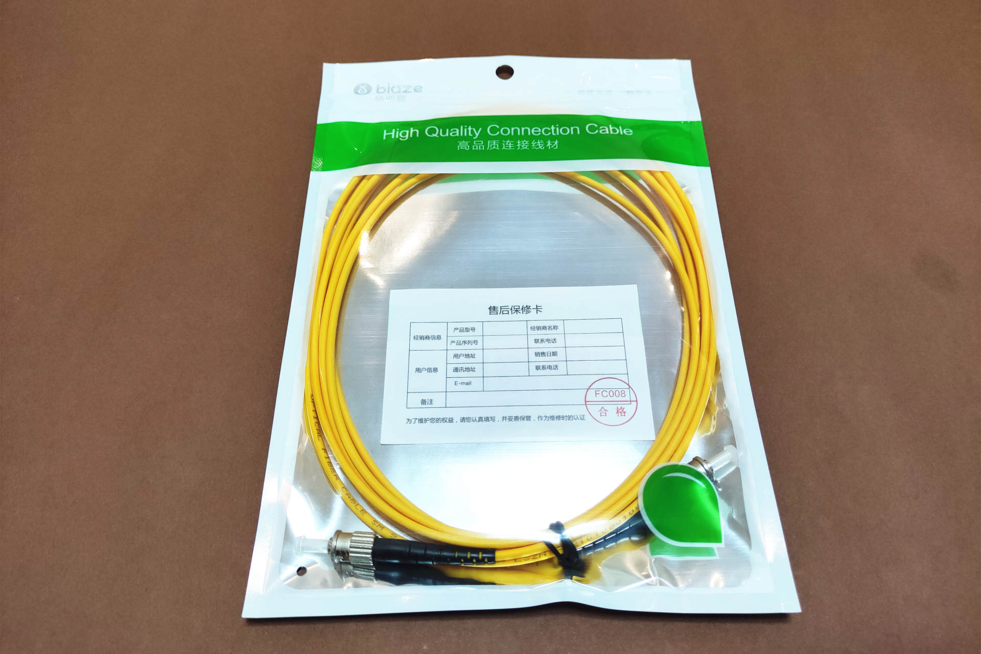 st光纤跳线的作用,ST光纤跳线