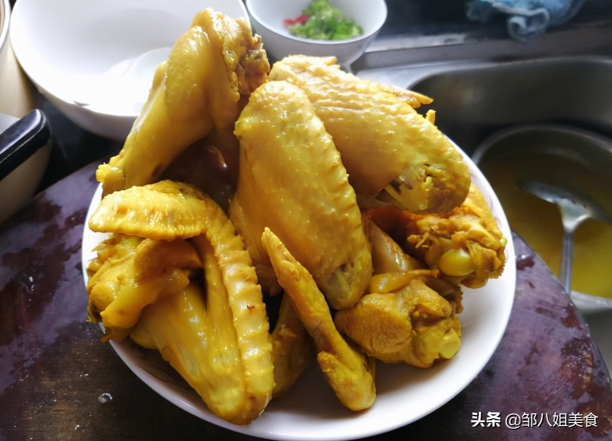 盐焗鸡翅鸡爪的做法电饭锅,电饭锅盐焗鸡翅的正宗做法