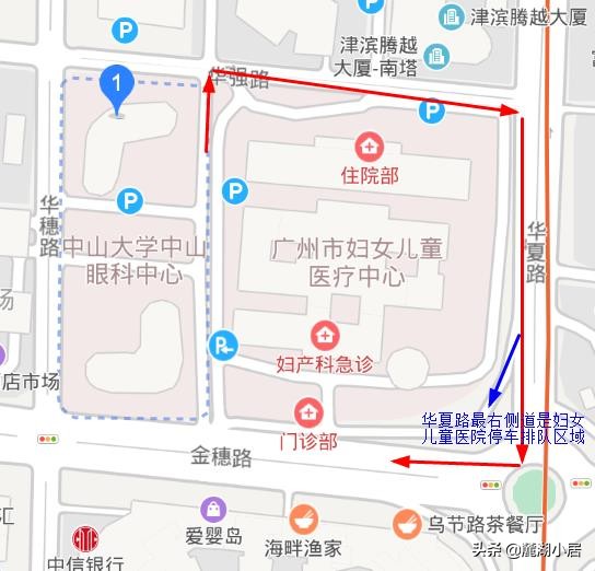 中山眼科医院珠江分院停车攻略,中山眼科医院珠江新城院区停车场