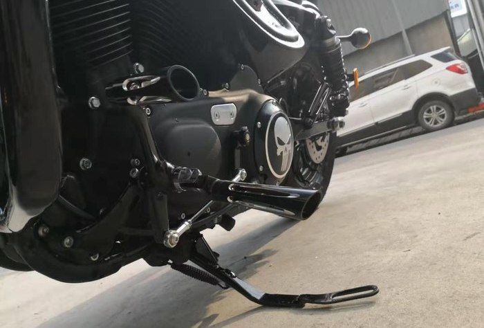 哈雷x48有没有17升油箱,哈雷硬汉x48