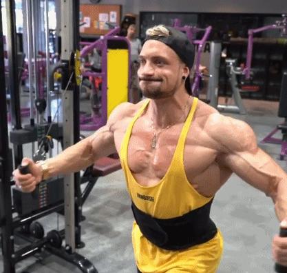 体脂率20%的身材男人,体脂率6%肌肉男