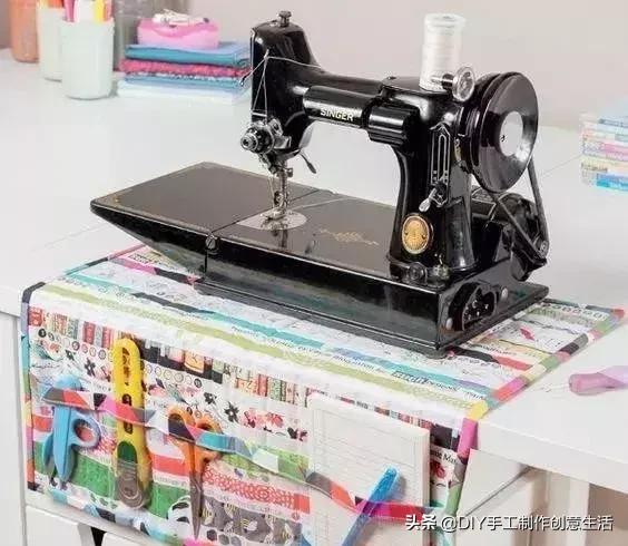 布艺挂兜墙挂式收纳袋欧式,布艺棉麻防水三层挂式收纳袋