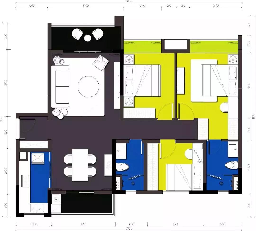 室内设计7种空间构成手法,玩转室内设计平面方案