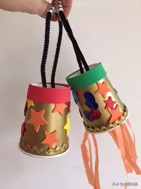 过年灯笼手工制作挂门边,灯笼手工制作春节小灯笼