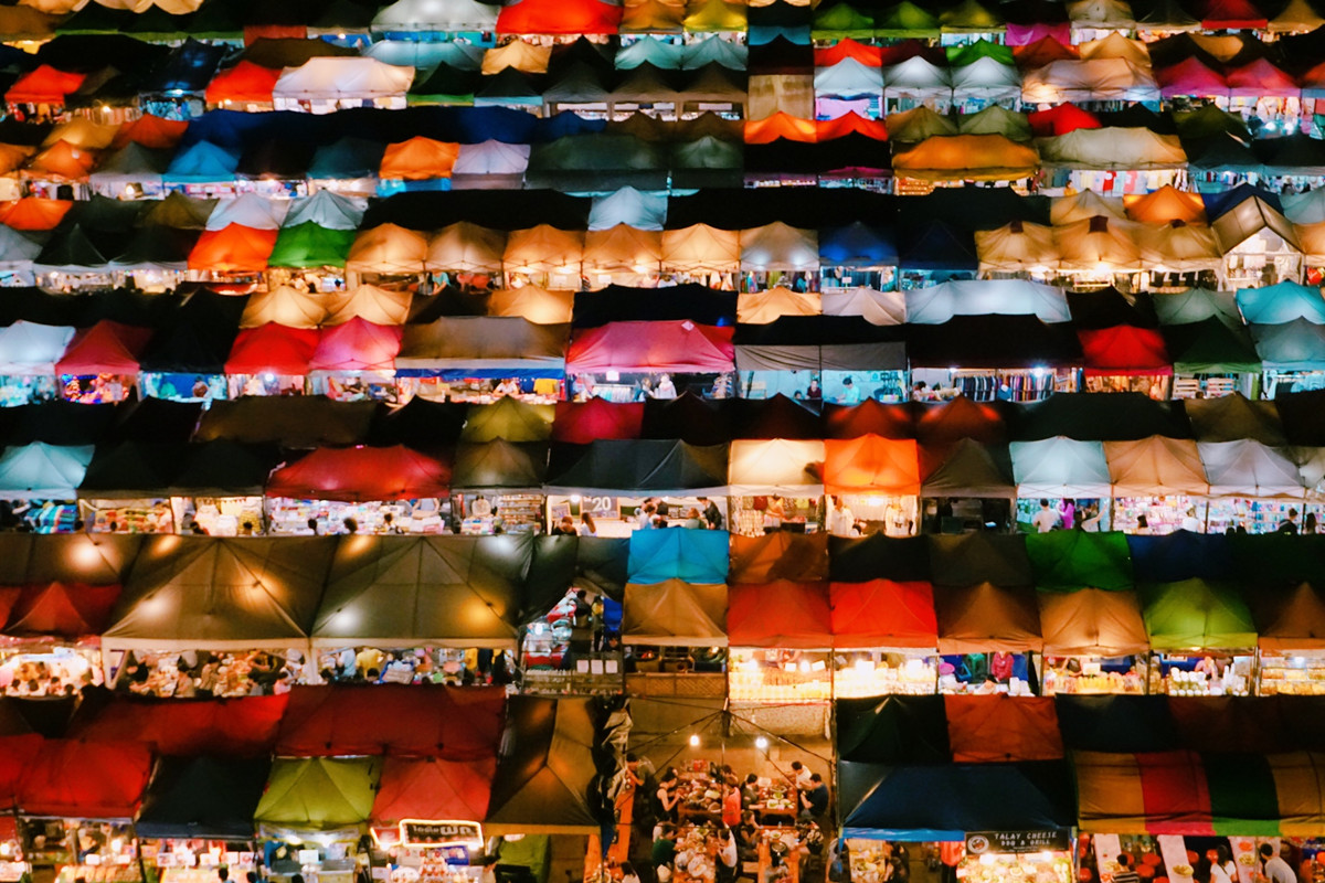 泰国美食推荐网红打卡地,泰国旅游网红打卡美食城