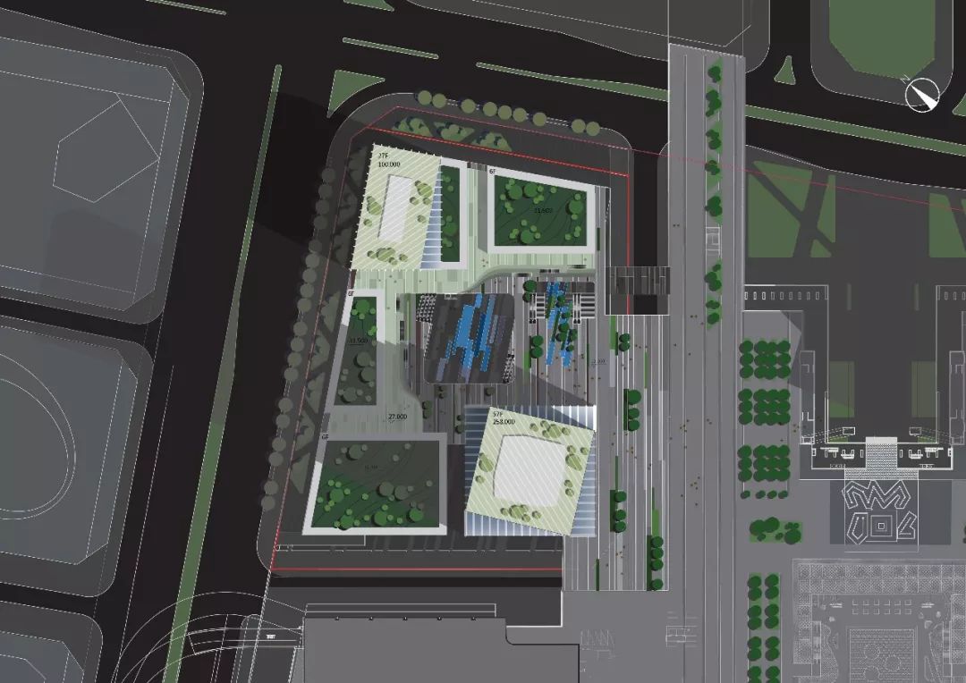 深圳地铁汇德大厦,深圳北站汇德大厦商业