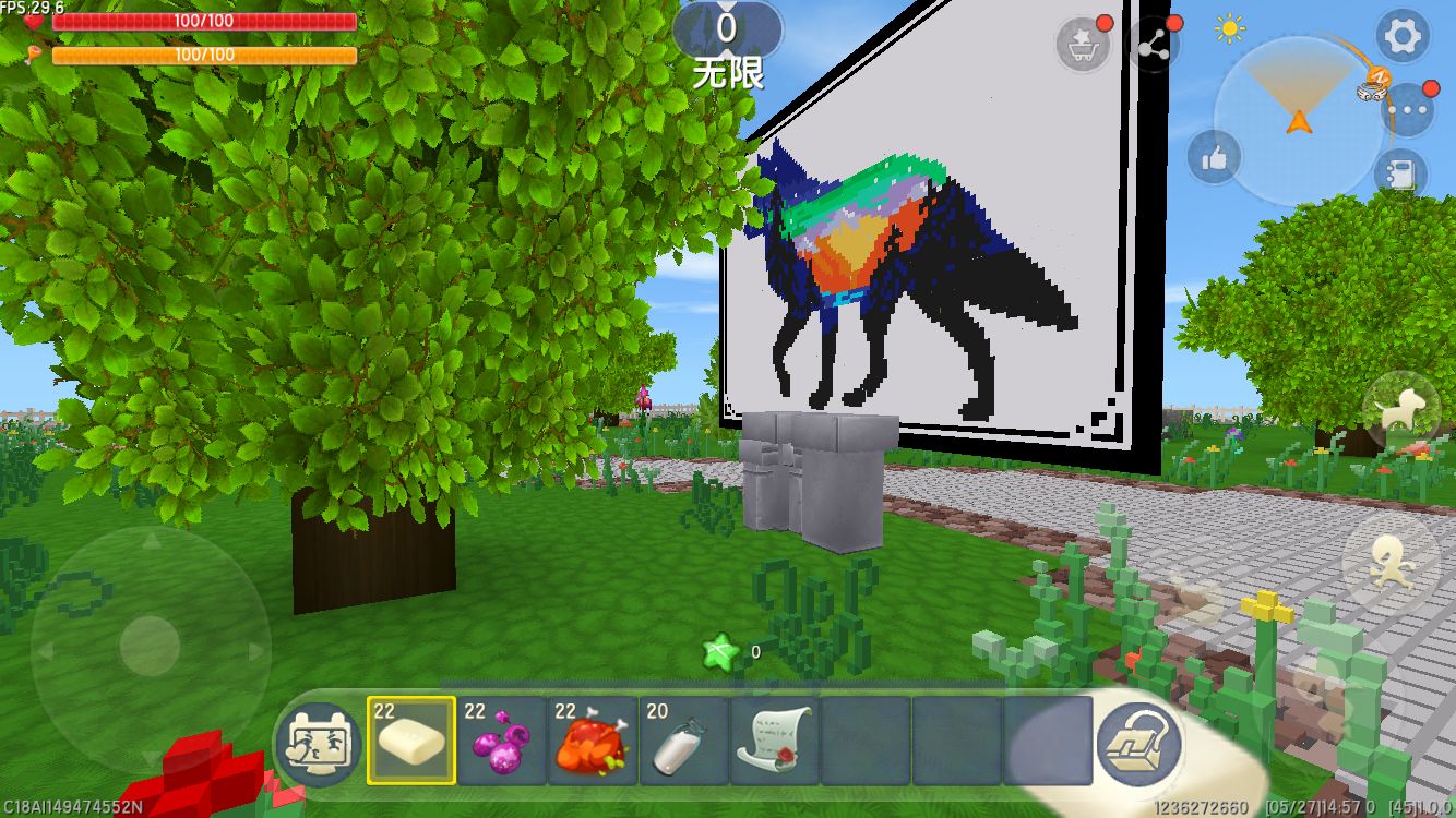 迷你世界画展教程,迷你世界画作图片