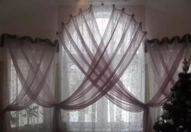 6款不同风格窗帘效果图,60公分窗帘效果图