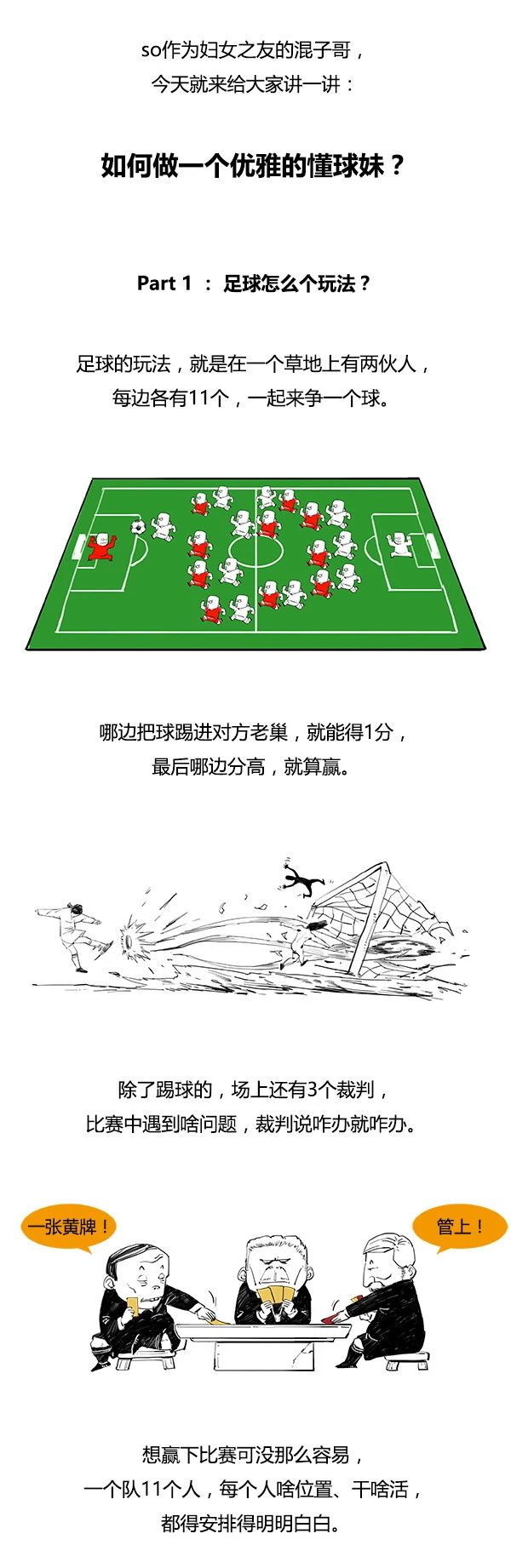 如何教会女朋友看足球,女朋友需要知道的足球常识