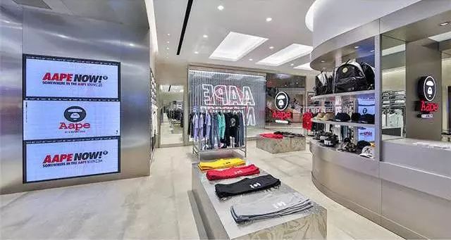 aape潮牌工厂店,aape北京店铺