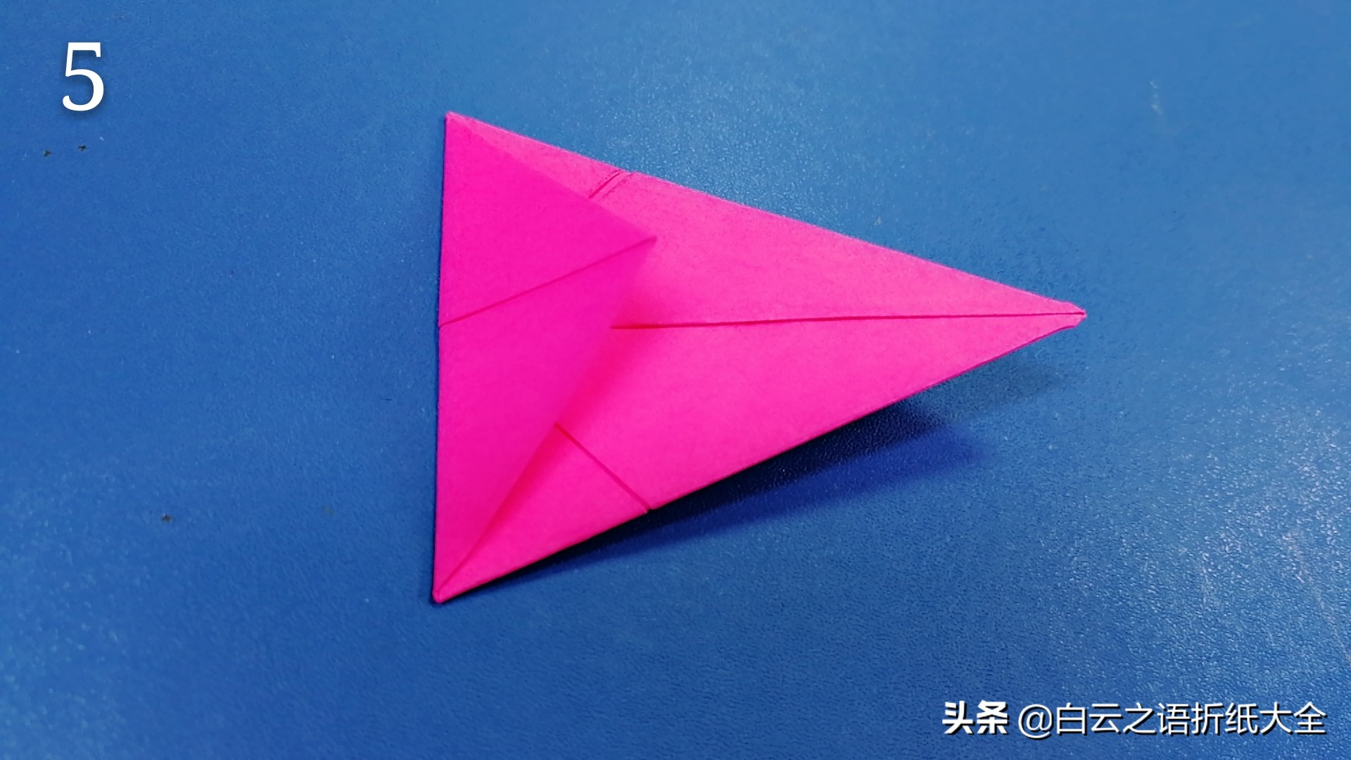 折纸棒棒糖的折纸步骤,可以变形的彩虹棒棒糖折纸慢动作