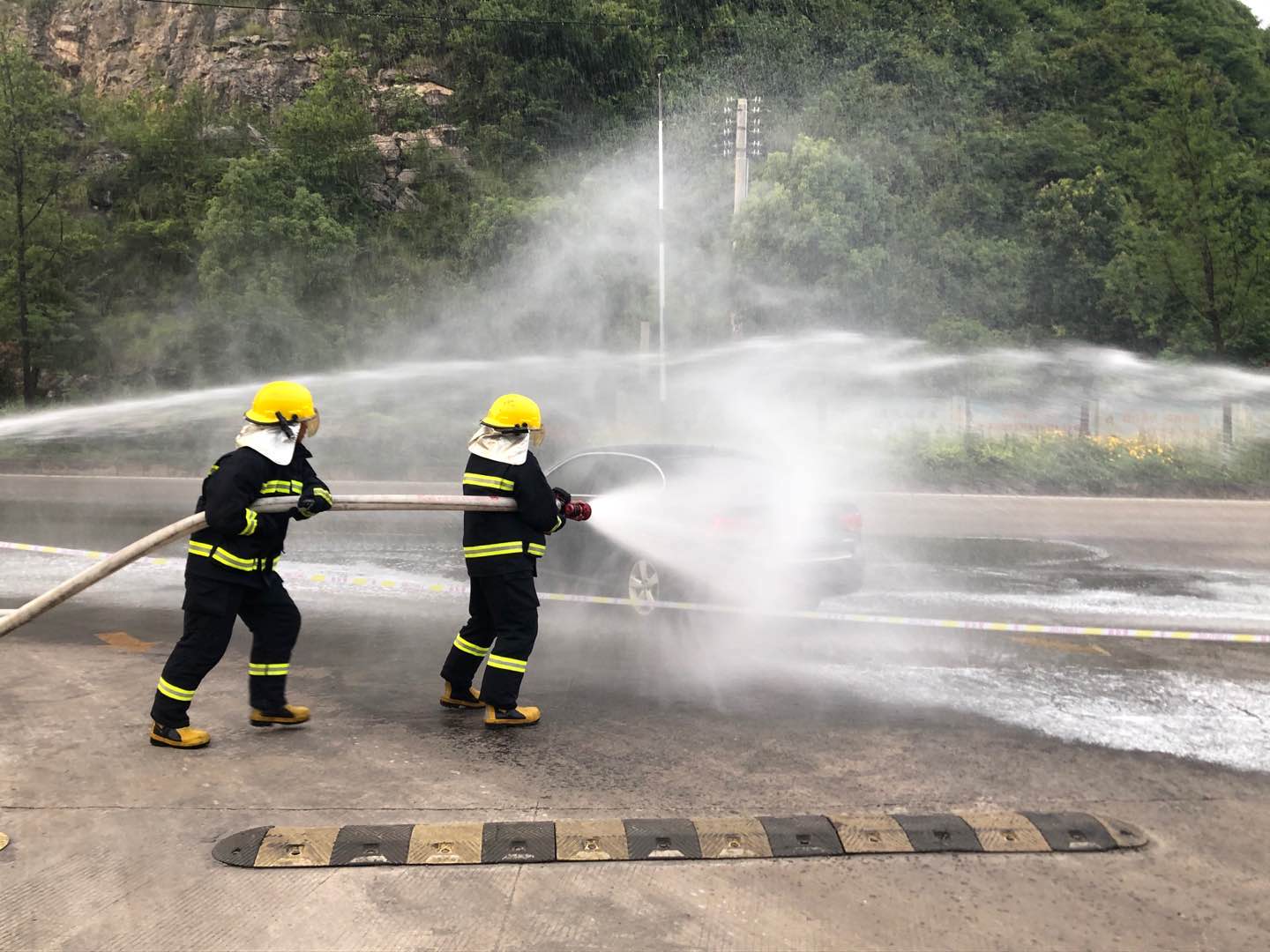 消防培训演练忙安全知识记心间,消防培训及防火逃生演练