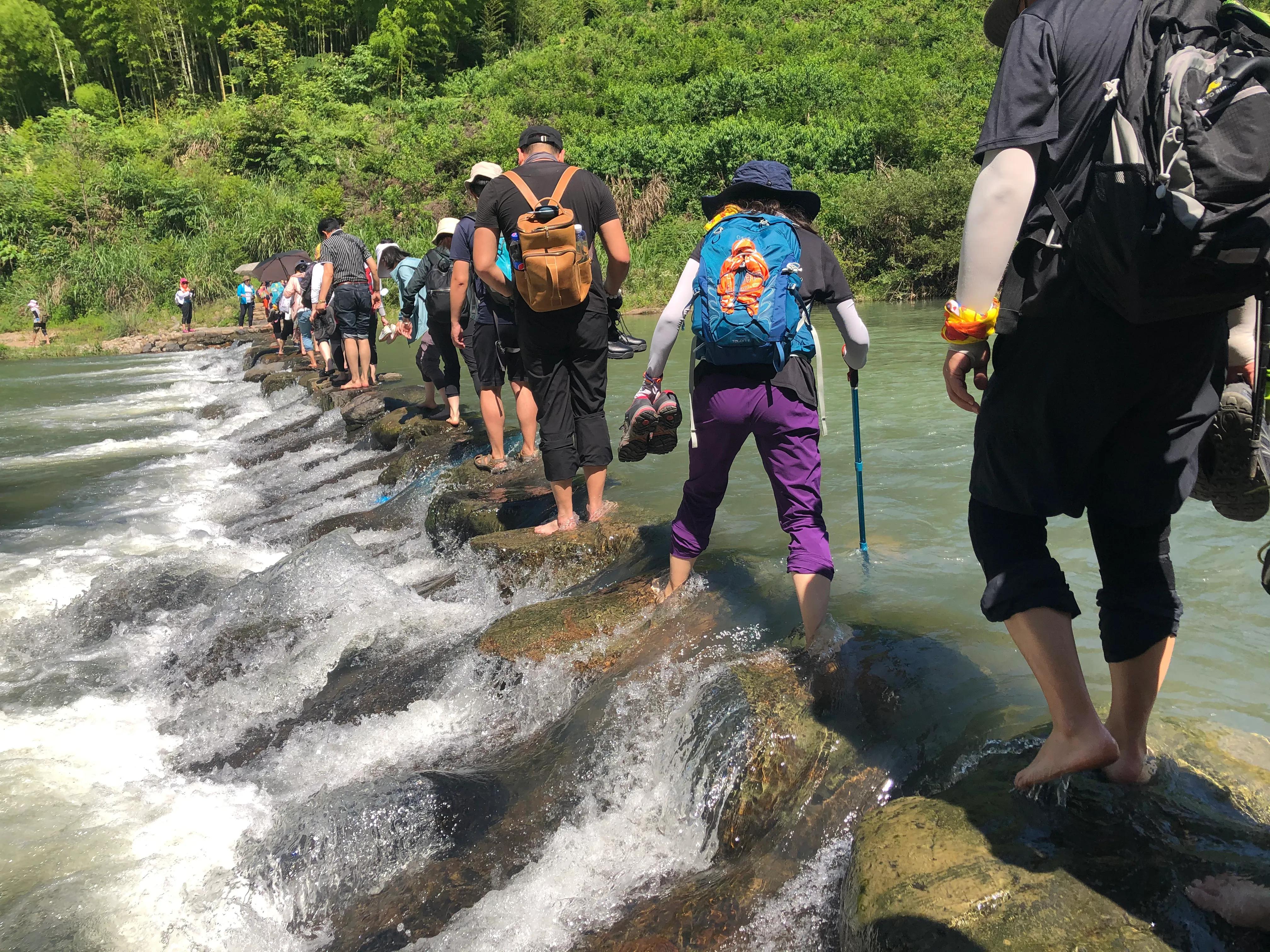 新昌盐帮古道十八渡一日游攻略,新昌安山古道和盐帮十八渡哪个好
