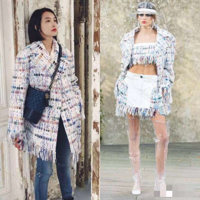 刘雯香奈儿看秀,刘雯香奈儿七夕大片