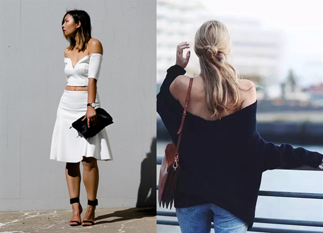 如何穿搭改善溜肩,长脖子溜肩怎么穿衣才好看