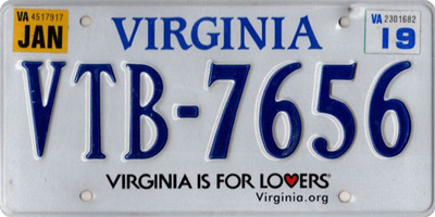 盘点奇葩美国车牌号,美国车牌为什么那么多图案