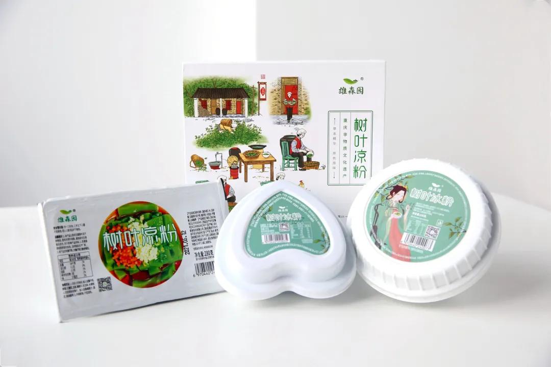 树叶也能做出来的凉粉果冻,用树叶做凉粉竟成了名小吃