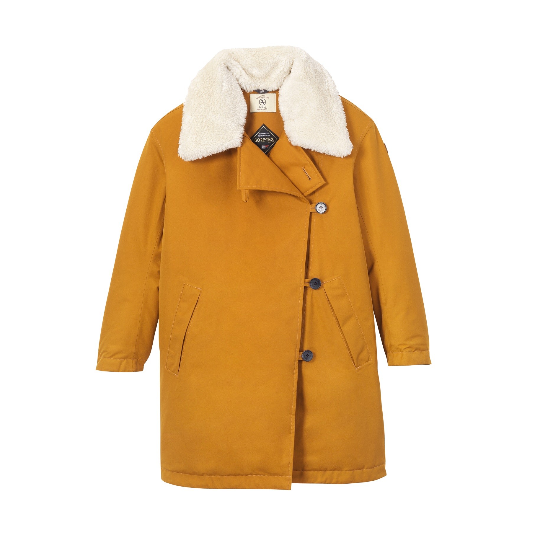 aigle羊羔绒外套,入秋了就该准备外套了