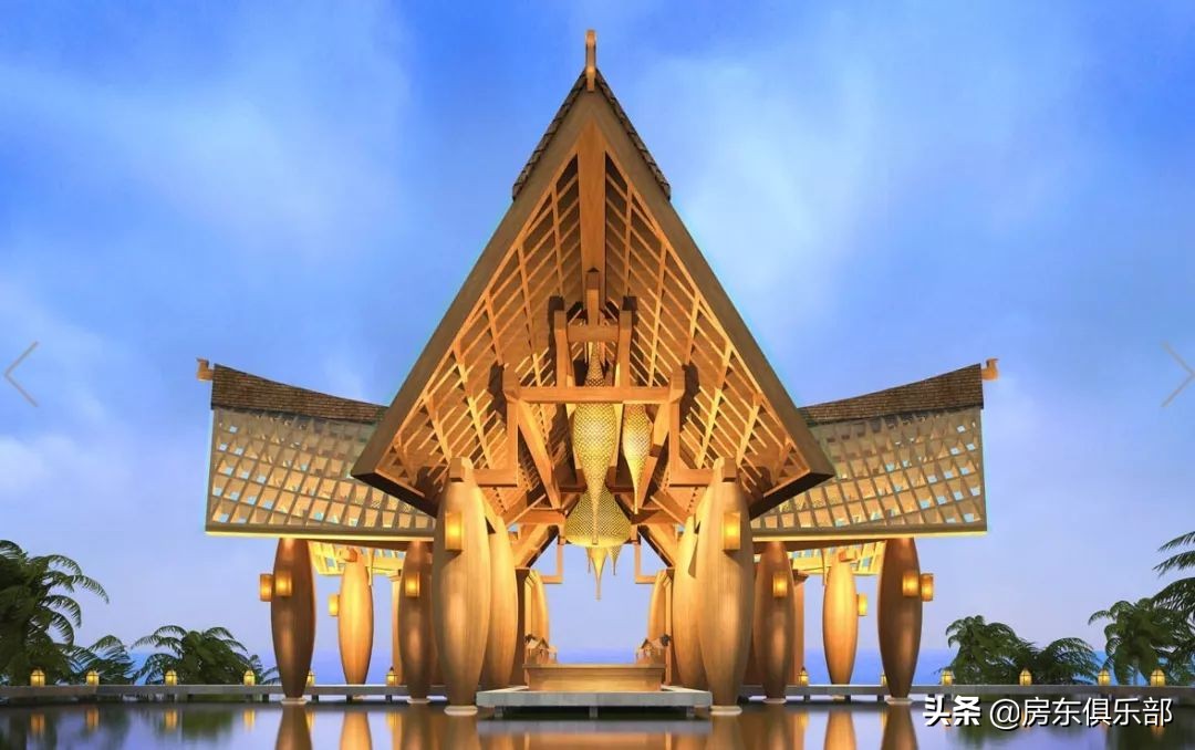 夜幕下的北龙湖金融岛,北龙湖金融岛为啥非要修成圆的