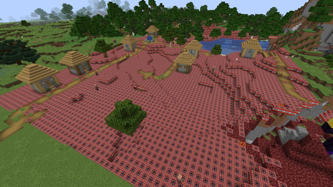 我的世界村民防御村庄,我的世界护卫怎么做