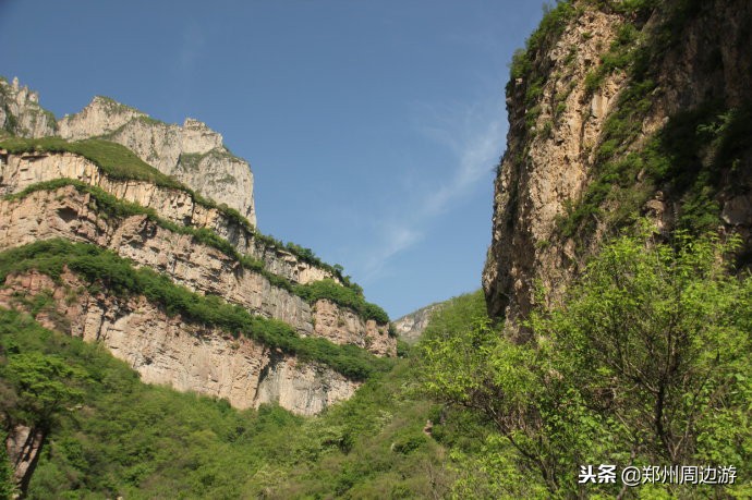 2021林州洪谷山风景,太行洪谷国家森林公园打卡