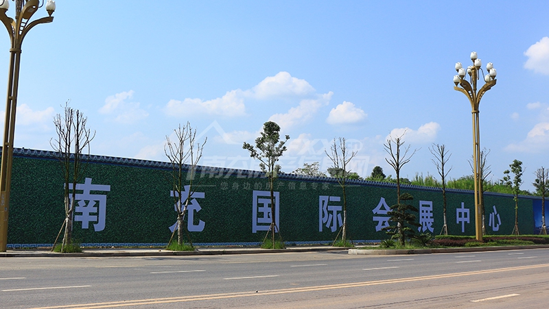 南充凯旋会展新城项目介绍,南充凯旋会展新城鸟瞰图