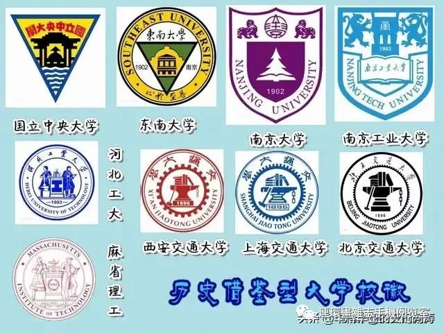 全国高校校徽集锦有你的母校吗,国内高校校徽