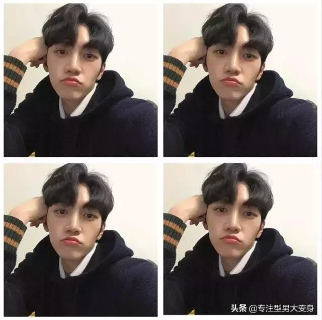 韩国男生帅气中分发型,发型教程简单中长发霸气