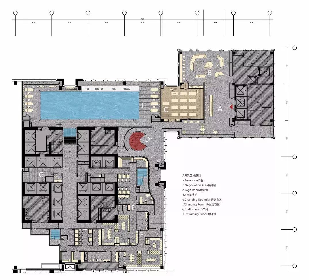 上海复星外滩中心健身中心,复星健身房