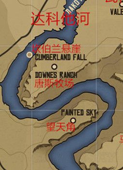 《荒野大镖客2》最完整各个城镇与山川沼泽的地图位置详解