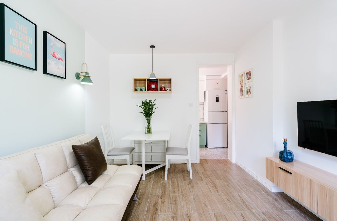 天津夫妻简约装修,天津适合2家人住的家庭民宿