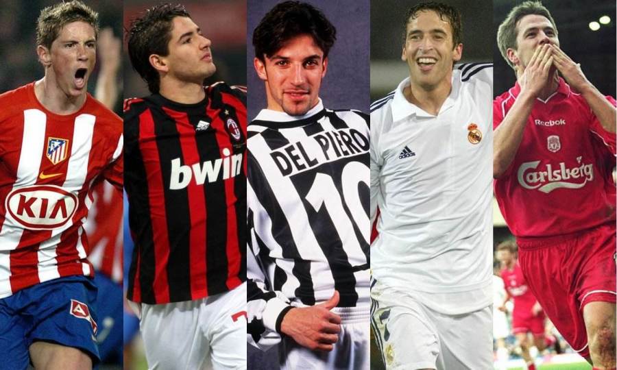 足坛中四个王子,足坛五大王子