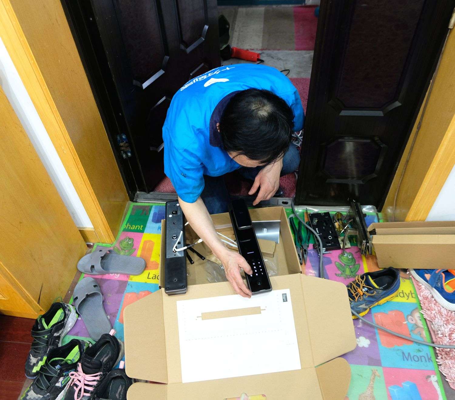 tclk7t智能锁教程,tcl物联网智能锁k7q使用分享