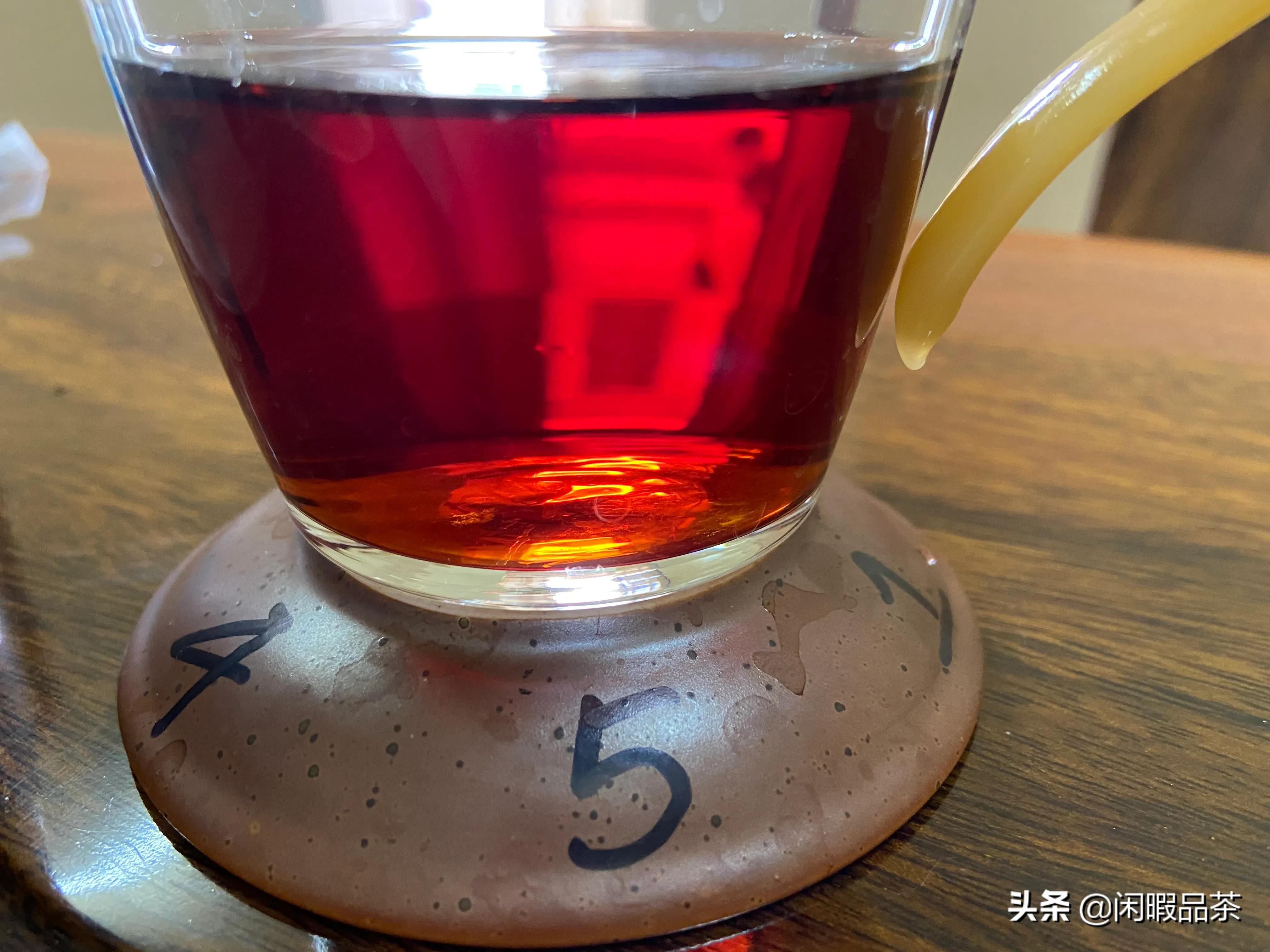 大益茶2006年山韵的品鉴结果,大益茶2006年7542生茶标杆357g