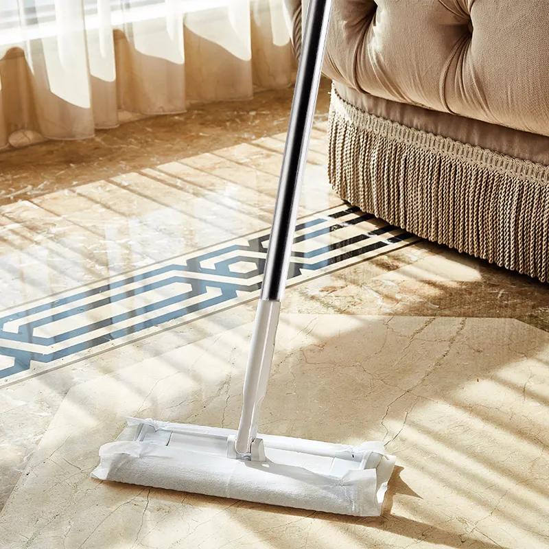 家里扫地有毛絮怎么清洁,天天扫地