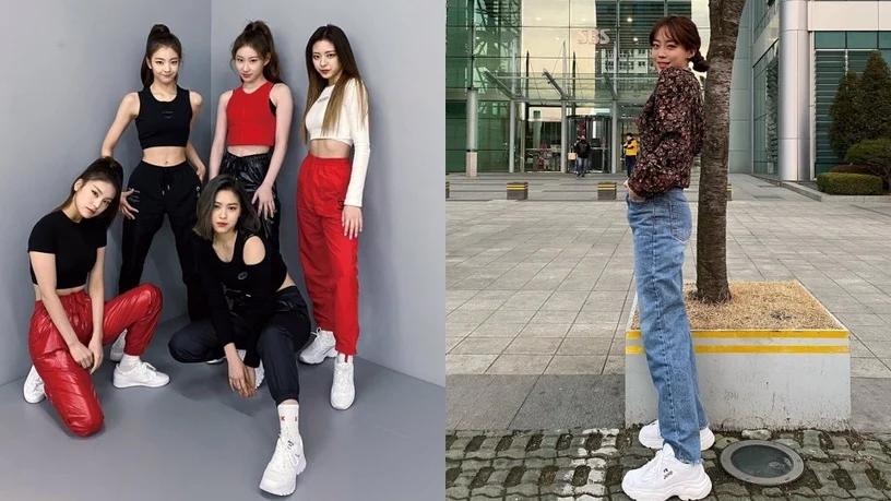 韩国明星同款nb鞋子 (最近特别火的一款韩国的鞋子)