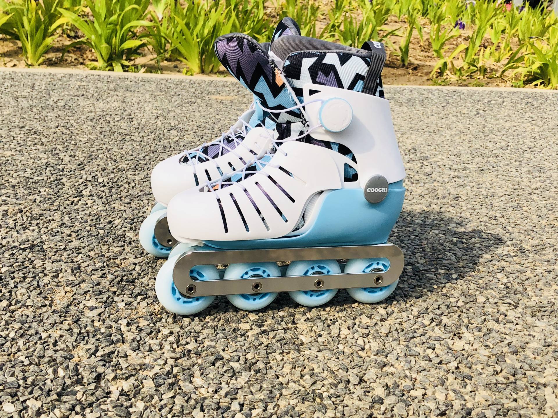 轮滑鞋5-12岁初学者酷骑,cooghi酷骑儿童轮滑鞋测评