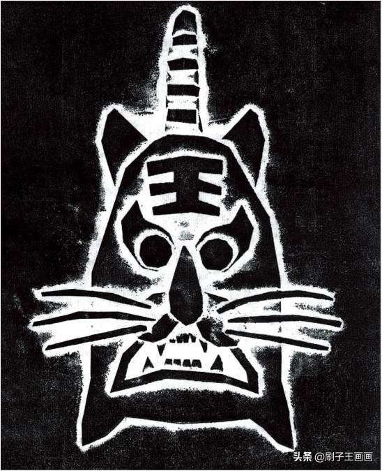 剪贴纸版画,剪贴纸版画拓印教程