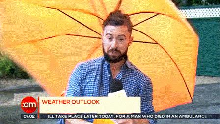 为了在大风中优雅行走，人类都做过哪些沙雕尝试？