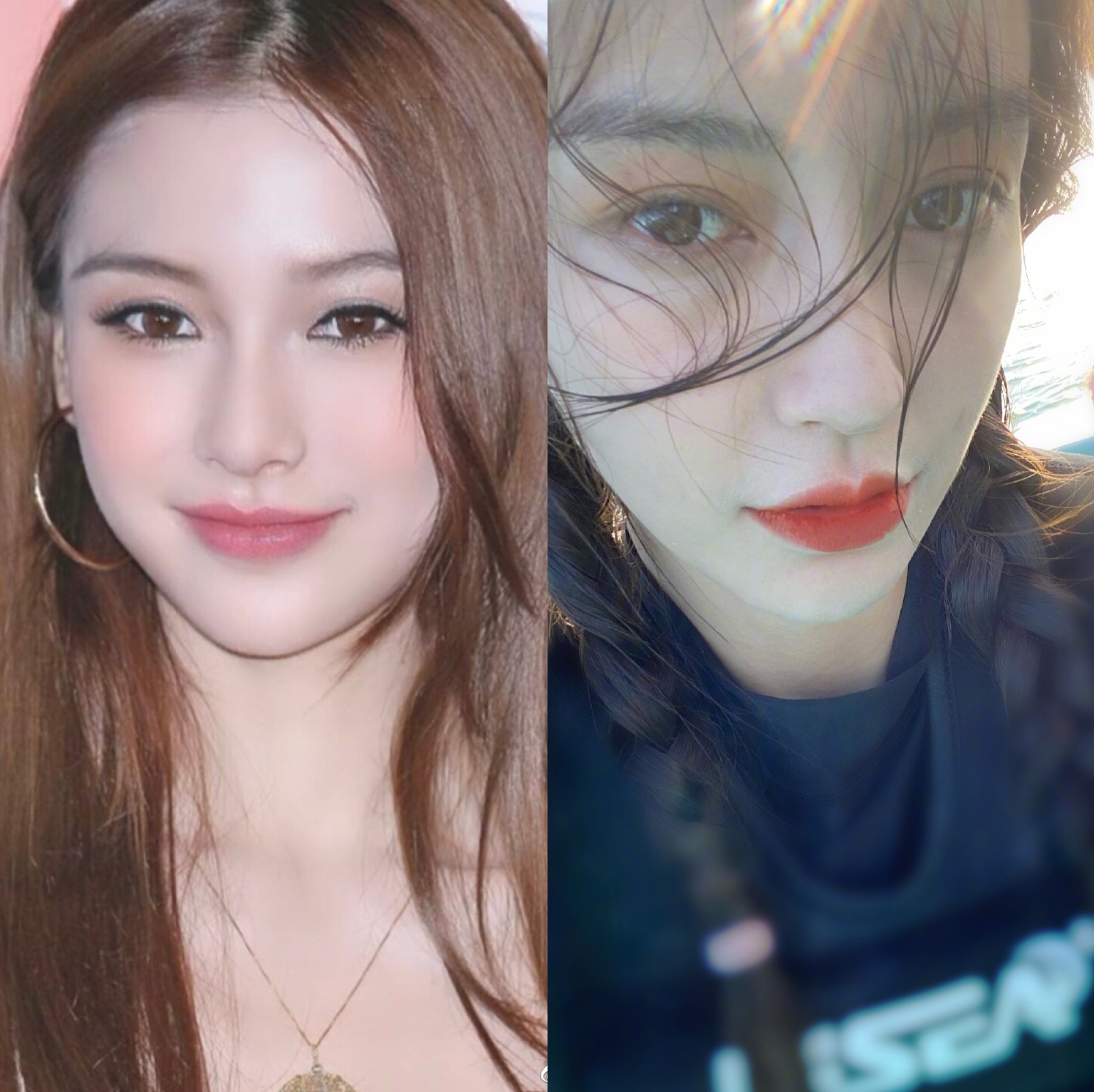 娜扎整牙后的样子,娜扎整牙前照片