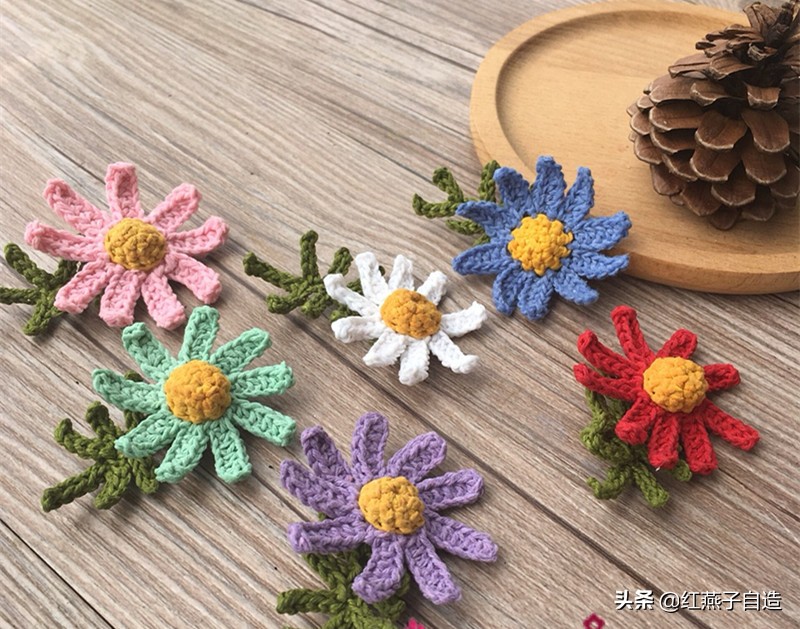 森系手工饰品编织,纯手工编织复古小饰品