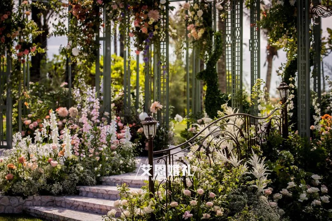 高级英式婚礼视频,法式花园风格婚礼